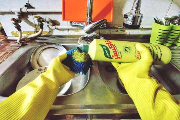 مایع ظرفشویی خاکستر فرمول متعادل روزانه